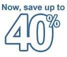 40% off